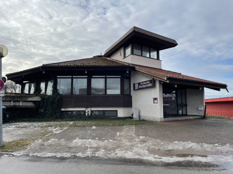 Final Countdown für das alte Sportheim